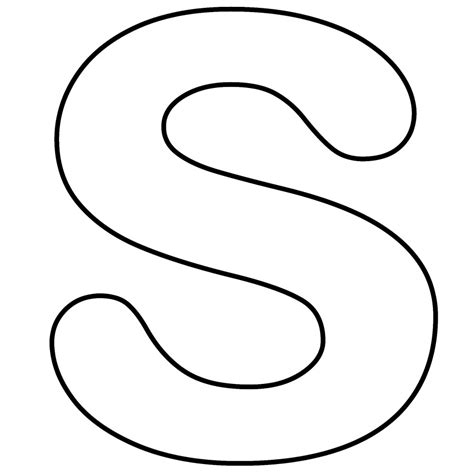 Free Printable Letter S